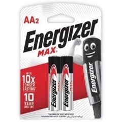 Energizer Max Alkaline AA BP2 Pil