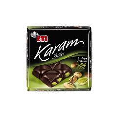 Eti Karam Antep Fıstıklı Bitter Çikolata 60 Gr