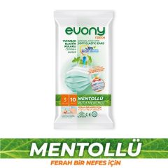 Evony Cerrahi Maske Fresh Mentollü 10'lu