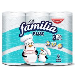 Familia Kağıt Havlu 3 Katlı 6 Rulo