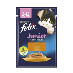 Felix Yavru Tavuk Etli Kedi Yaş Mama 85 Gr