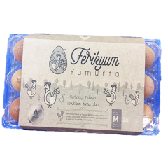 Ferikyum Gezen Tavuk Yumurtası 15'li