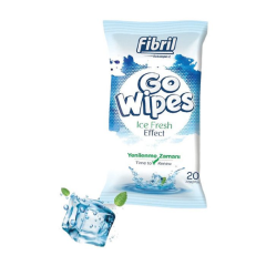 Fibril Go Wipes Islak Mendil Ice Fresh 20 Yaprak