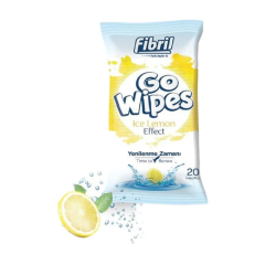 Fibril Go Wipes Islak Mendil Ice Lemon 20 Yaprak