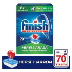 Finish Hepsi Bir Arada 70 Tablet Bulaşık Makinesi Deterjanı