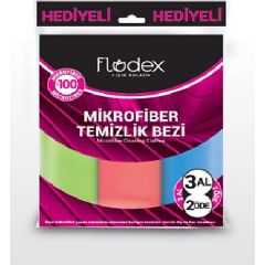 Flodex Mıkrofiber Temizlik Bezi 3 Al 2 Öde Opp