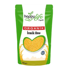 Happy Life Organik İrmik Unu 300 Gr