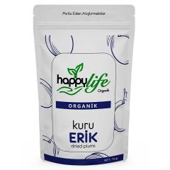 Happy Life Organik Kuru Erik 70 Gr