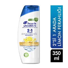 Head & Shoulders 2'si 1 Arada Kepek Karşıtı Şampuan Limon Ferahlığı 350 ml