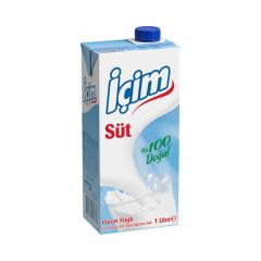 İçim Süt Yarım Yağlı Uht 1 lt
