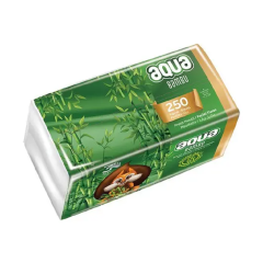 Aqua Pratik Mendil Bambu 250 adet