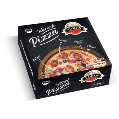 Akdeniz Toros Pizza Karışık Küçük 4'lü 4*190 Gr