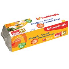 Keskinoğlu Gezgin Tavuk Yumurtası 10'lu Free Range