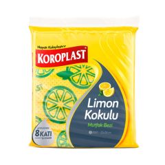 Koroplast Mutfak Bezi Limon Kokulu 3'lü