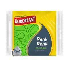 Koroplast Renk Renk Mutfak Bezi 5'li