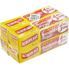 Koroplast Buzdolabı Poşeti 4 Lü Büyük 20 Li