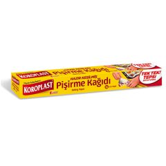 Koroplast Hazır Kesilmiş Pişirme Kağıdı 16 Adet