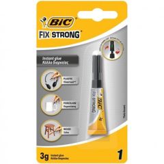 BIC Fix Strong Süper Güçlü Japon Yapıştırıcısı 3 gr 1’li Blister