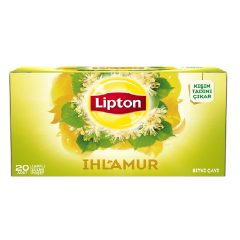 Lipton Ihlamur Bardak Poşet Bitki Çayı 20'Li 40 Gr