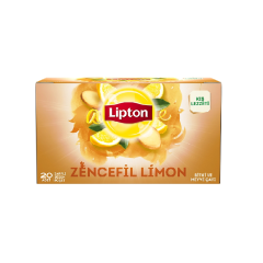 Lipton Zencefil Ve Limon Bardak Poşet Bitki Çayı 20'Li 40 Gr