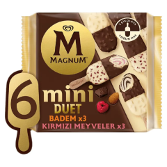 Magnum Mini Düet Badem & Kırmızı Meyveler 360 Ml
