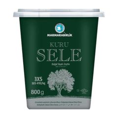 Marmarabirlik Kuru Sele Siyah Zeytin 3XS 800 g