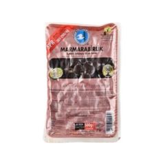 Marmarabirlik Vakumlu Süper Salamura M Siyah Zeytin 261-290 500 Gr