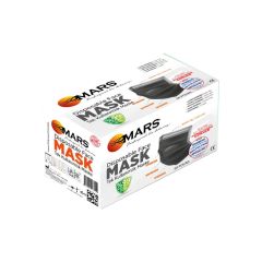 Mask Siyah Tek Kullanımlık Maske 50'li