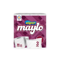 Maylo 3 Katlı Tuvalet Kağıdı 32'li