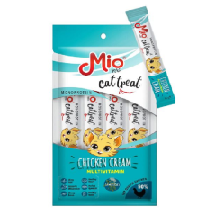 Mio Kedi Ödül Krema - Multivitamin Tavuklu 4x15 Gr