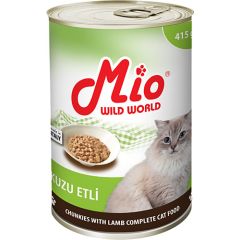 Mio Kuzu Etli Kedi Konservesi 415 Gr