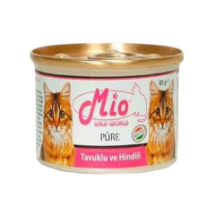 Mio Tavuklu Ve Hindili Püre Kedi Konservesi 85 Gr