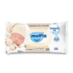 Molfix İzotonik Sulu Islak Mendil Yenidoğan 50'li