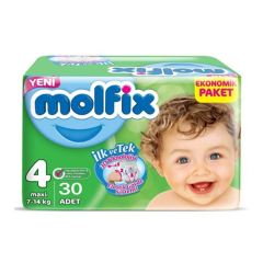 Molfix 4 No Jumbo Maxi Bebek Bezi 3D 27’li