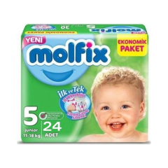 Molfix 5 No Jumbo Junior Bebek Bezi 3D 20’li