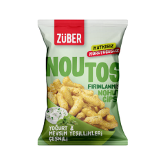 Züber Noutos Cipsi Yoğurt ve Mevsim Yeşillikleri Çeşnili 55 Gr