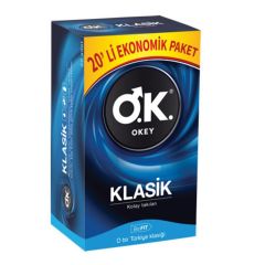 Okey Prezervatif Klasik Eko 20Lı