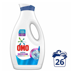 Omo Çamaşır Deterjanı Sıvı Active Beyazlar Ve Renkliler 1690 Ml