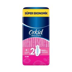 Orkid Ultra Extra Hijyenik Ped Uzun Süper Ekonomik Paket 22 Ped