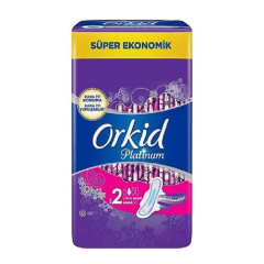 Orkid Platinum Ultra Uzun Boy 4'lü Hijyenik Ped 22'li