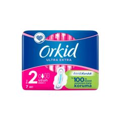 Orkid Ultra Extra Hijyenik Ped Uzun Tekli Paket 7'li