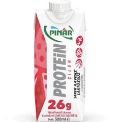 Pınar Protein Çilekli Süt 500 Ml