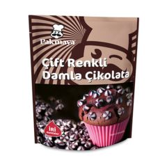 Pakmaya Çift Renkli Damla Çikolata 70 g