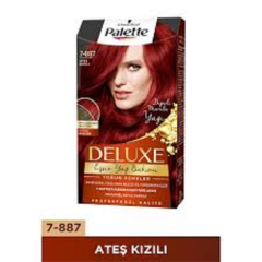 Palette Deluxe Yoğun Renkler 7-887 Ateş Kızılı 