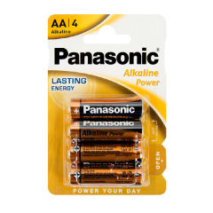 Panasonic Power Alkalin AA Kalem Pil 4'lü Paket