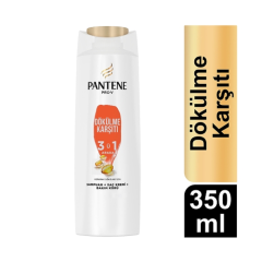 Pantene Şampuan Dökülme Karşıtı 3'ü 1 Arada 350 Ml