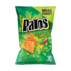 Patos Baharat Aromalı Mısır Cipsi Mega 220 G