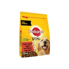 Pedigree Biftekli Kümes Hayvanlı Kuru Mama 2,6 Kg