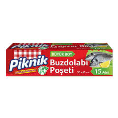 Piknik Buzdolabı Poşeti Büyük Boy 30x45 20'li