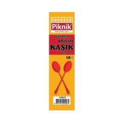 Piknik Kullan-At Kristal Kaşık